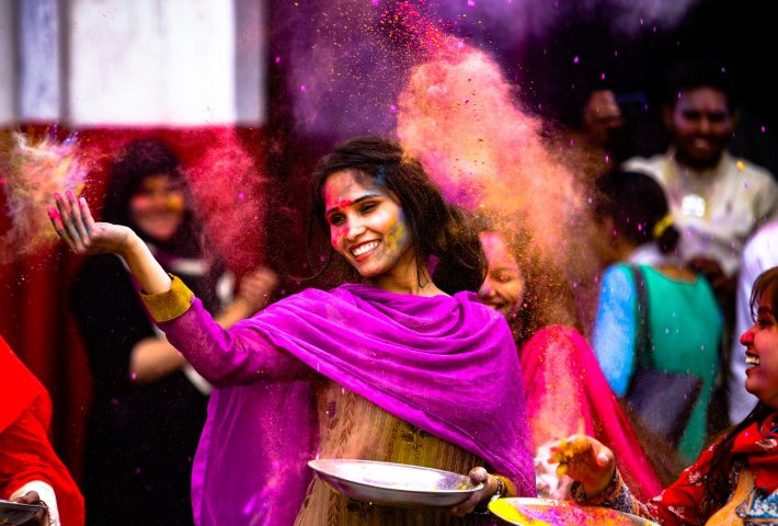 Holi, the colors festival